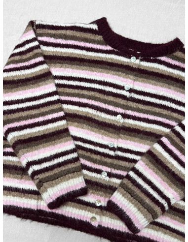 Gilet Lanlo - les rayures