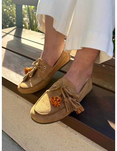 Mocassins NAHUA - camel